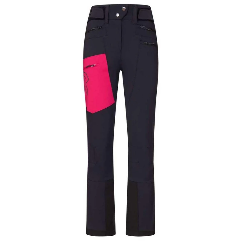 Rock Experience REWP05011-C774 Black Tower Woman Pant Pants Women's 0208 Caviar+2000 Cherries Jubilee M