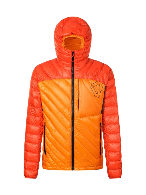 Rock Experience REMJ11211-C954 ZYLAND DOWN MAN JACKET Jacket Men's 0615 PERSIMMON ORANGE+0740 CHERRY TOMATO XL