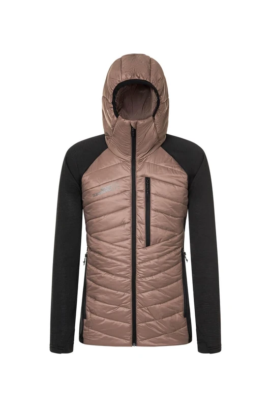 Rock Experience REMJ10251-C951 ECO MANITOBA HYBRID MAN JACKET Jacket Men's 0274 DEEP TAUPE+0208 CAVIAR XXL