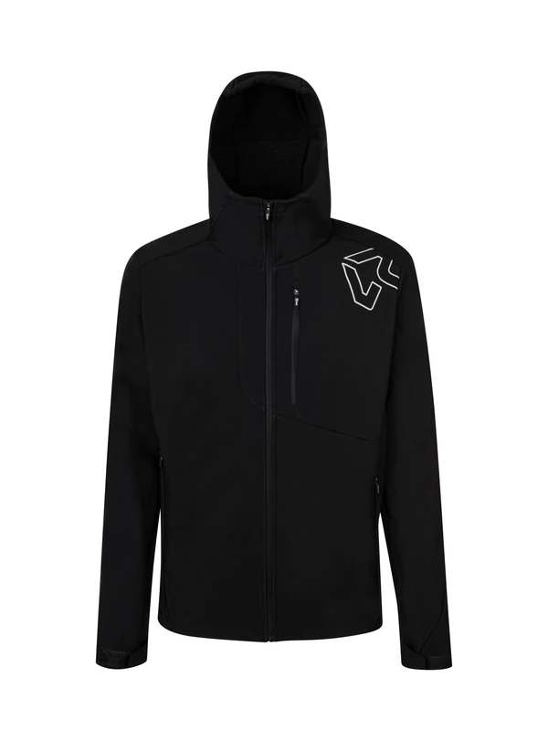 Rock Experience REMJ11221-0208 OLD CROW SOFTSHELL MAN JACKET Jacket Men's CAVIAR XL