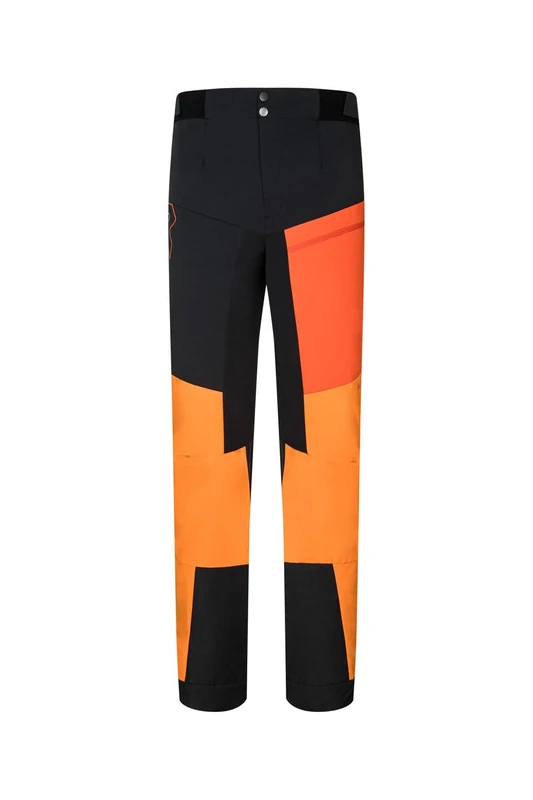 Rock Experience REMP04791-W969 Inuit TECH Softshell Man Pant Pants Men's 0208 Caviar+0615 Persimmon ORG+0740 Cherry Tom XL - Image 1