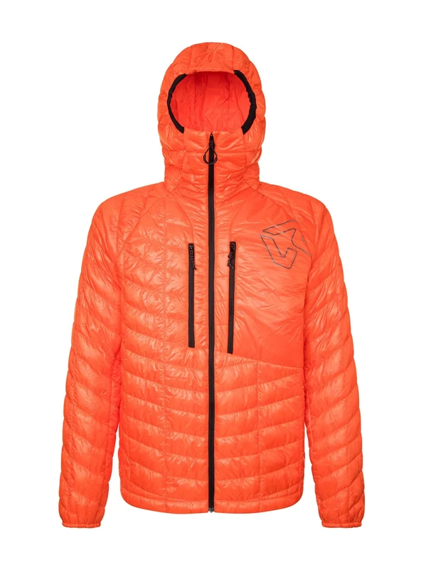 Rock Experience REMJ11101-Z364 RE.ANGEL DUST PADDED MAN JACKET Jacket Men's 0740 CHERRY TOMATO+0208 CAVIAR L