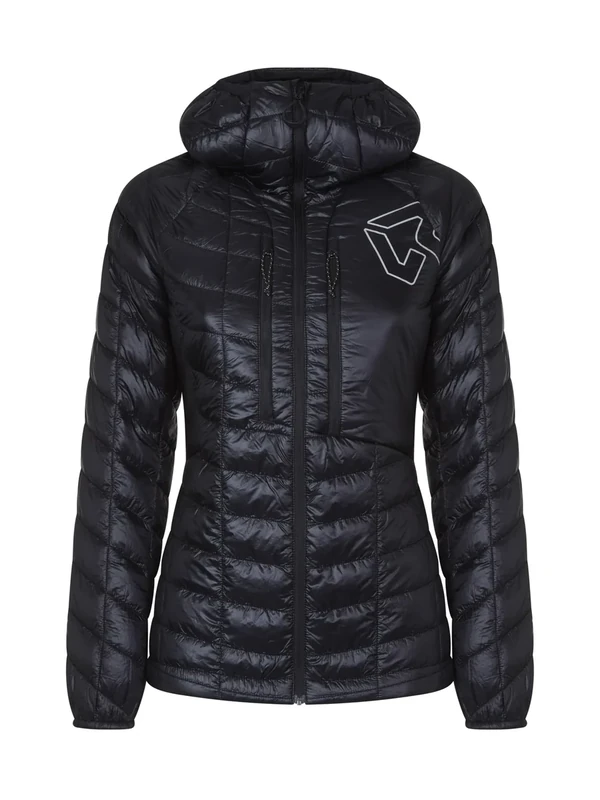 Rock Experience REWJ06671-0208 RE.ANGEL DUST PADDED WOMAN JACKET Jacket Women's CAVIAR XS