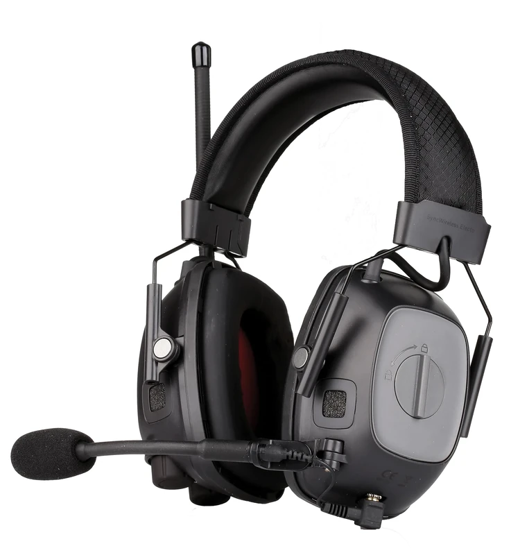 Howard Leight Sync Wireless Electo Earmuffs, Black, One Size