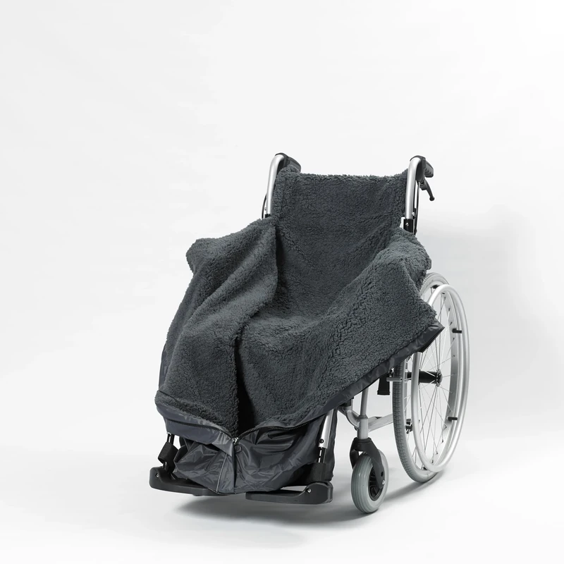 NRS Healthcare Freestyle Waterproof Wheelchair Cosy Long - Grey