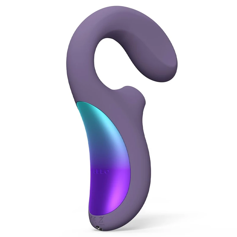LELO Enigma Wave Triple Stimulation Wireless Vibrator for Women, Clit Sucking and G-spot Vibrator with WaveMotion Technology and 8 Vibrating Patterns, Sex Toy with Triple Motor (Cyber Purple)