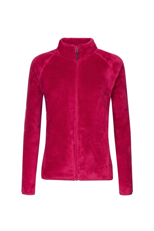 Rock Experience REWC01221-2000 POLAR MOCK NECK W.FLEECE Sweatshirt Women's CHERRIES JUBILEE M