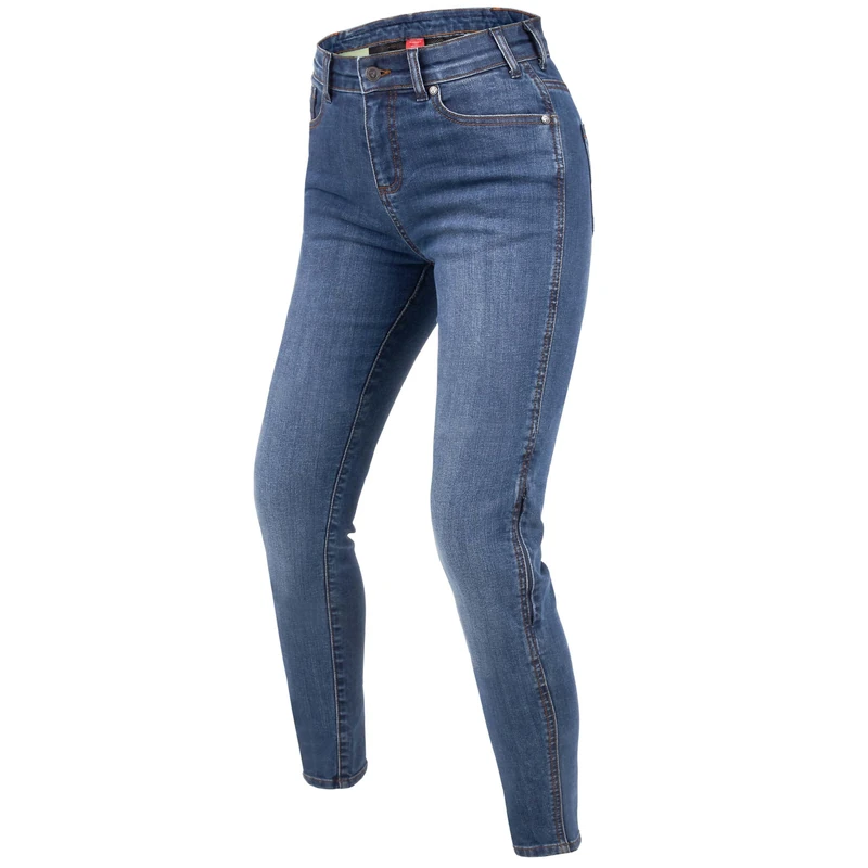 REBELHORN Women's Classic Iii Sk Lady Motorcycle Trousers, Blue Washed, 32W / 30L