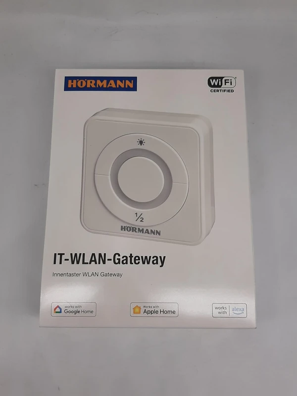 Hörmann 4511079 IT WiFi Gateway (For Control of 3 Functions, Plastic Casing, Smart Home)