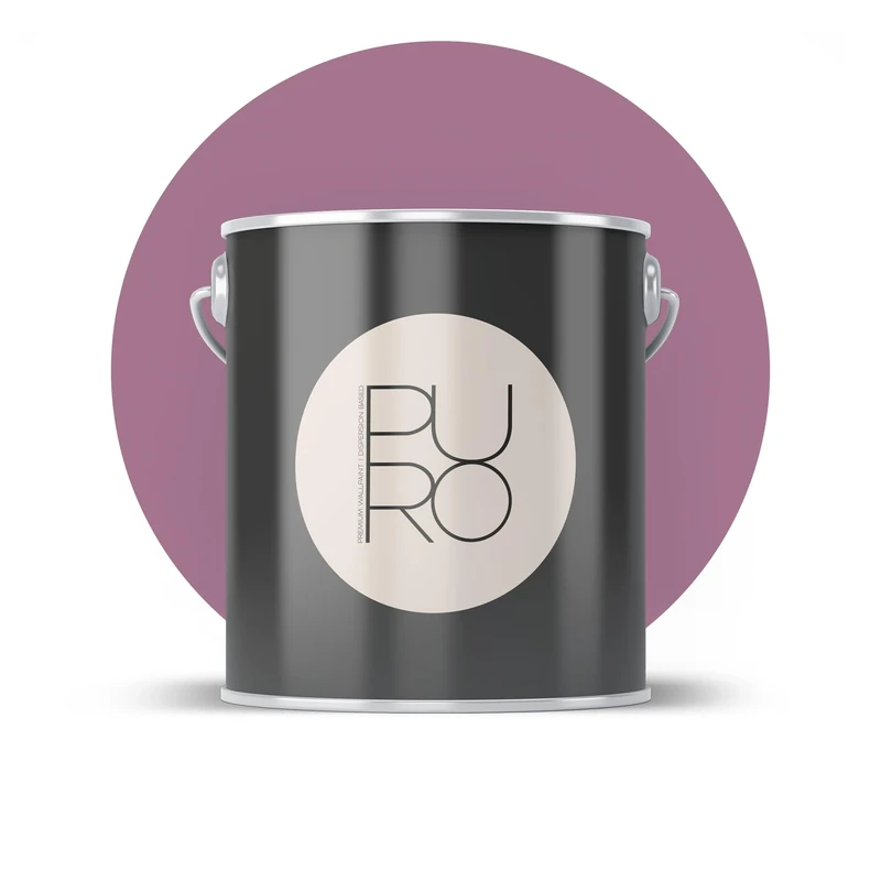 Livingwalls PURO Premium Wall Paint c2011 - Painter's Paint with Very High Coverage - Matte High-Quality Interior Paint in Purple - 5 L