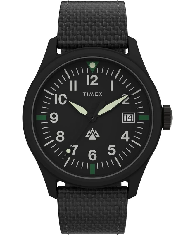 Timex Men's Analogue Quartz Watch with a Fabric Strap Traprock