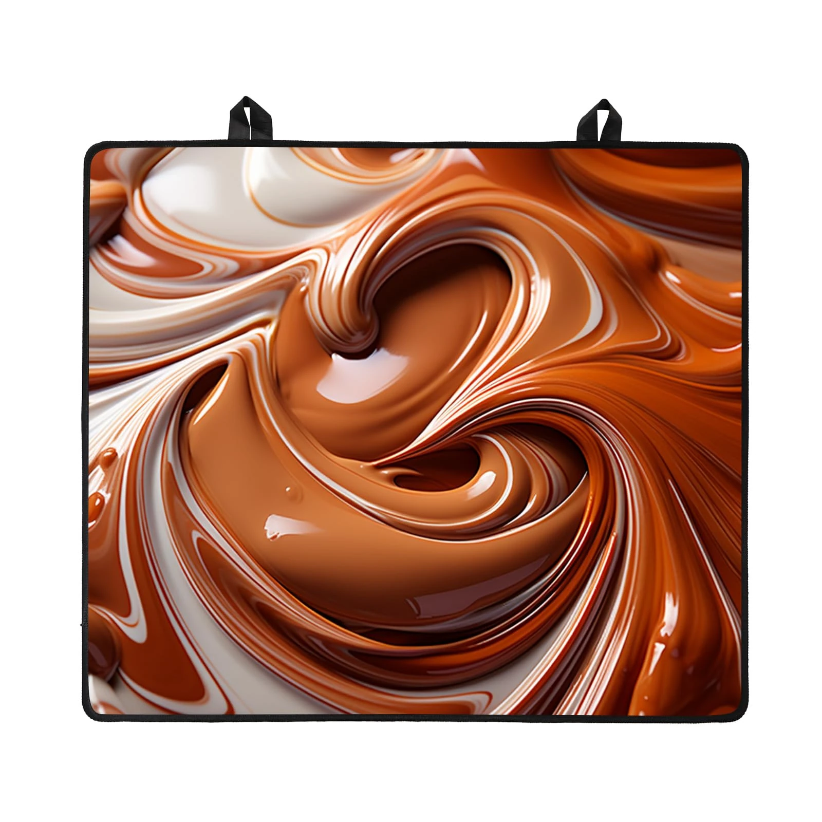 KitchenRaku Hob Cover, Electric Hob Covers, Ceramic Hob Covers, Induction Hob Covers, Glass Hob Covers, Hob Covers for Electric Cookers to Protect from Scratches (Chocolate, 61x53cm)