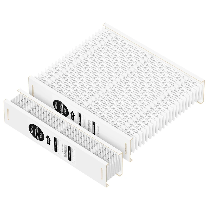 Cooyafan Merv 13 16x25 Air Filter, 2 Pack Compatible with Carrier & Bryant Furnace, AC & Heat Pump, Pack of 2