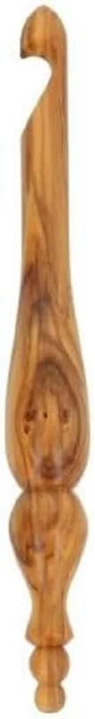 Furls Crochet Hook, Wood, Olivewood, 10mm