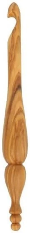 Furls Crochet Hook, Wood, Olivewood, 9mm