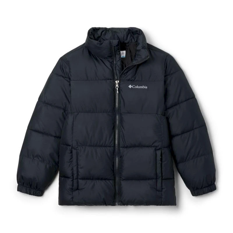 Columbia COAT Puffect™ Jacket Black S UNISEX CHILDREN, white
