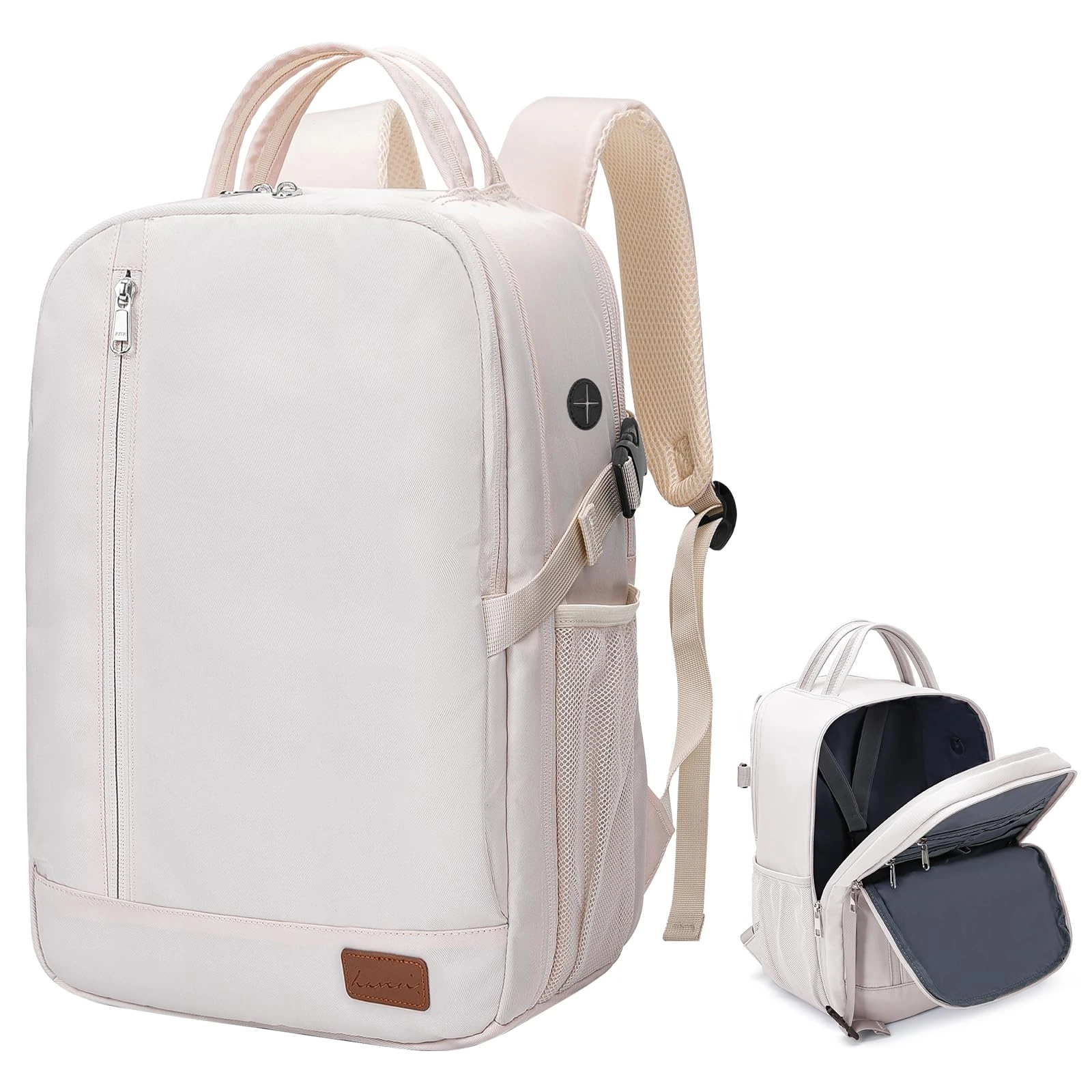 for Ryanair Cabin Bags Underseat Anti Theft Carry-ons, Travel Backpack Cabin Size Hand Luggage Bag with Water Bottle Holder