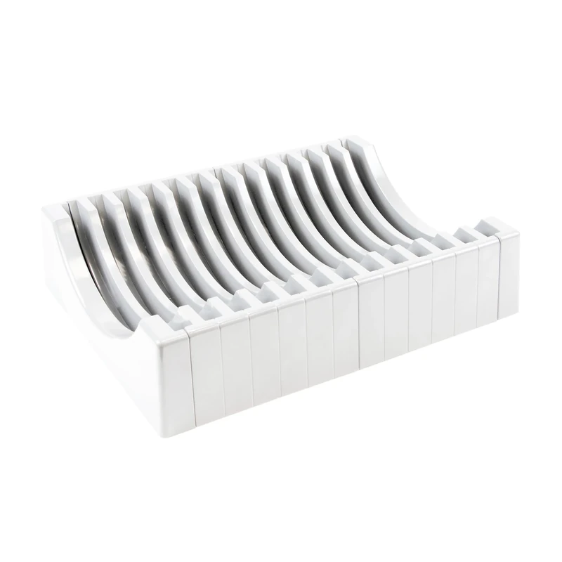 Emuca - Dish Organizer for Furniture with Capacity for 13 Plates, Plastic