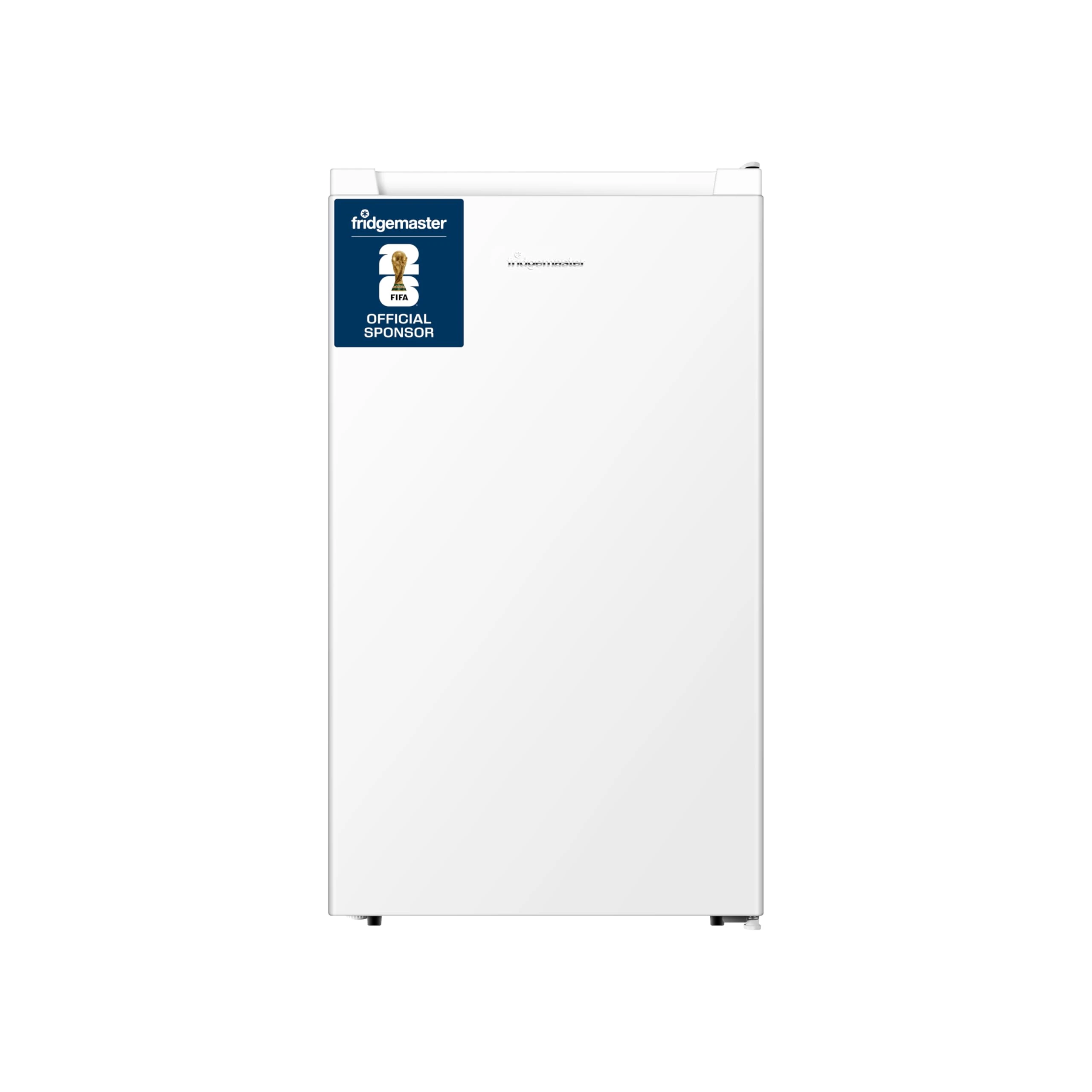Fridgemaster MUZ4860E Freestanding Undercounter Freezer, 61Litres, 4 Star Freezer Rating, 48cm width, E Rated in White