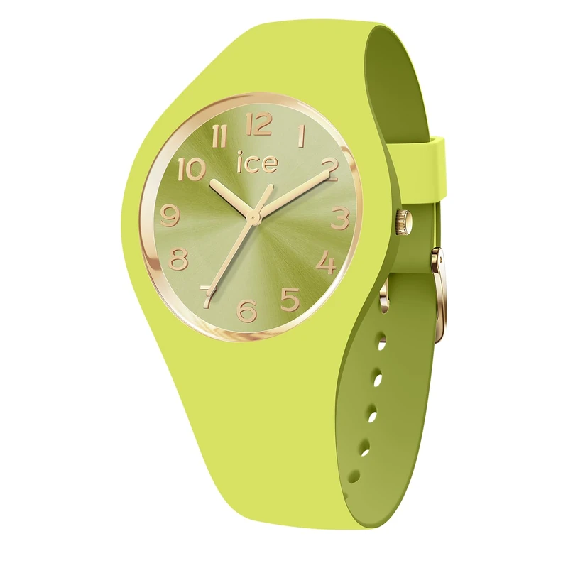 ICE-WATCH - ICE Duo Chic Lime - Women's Wristwatch with Plastic Strap - 021820 (Small +)