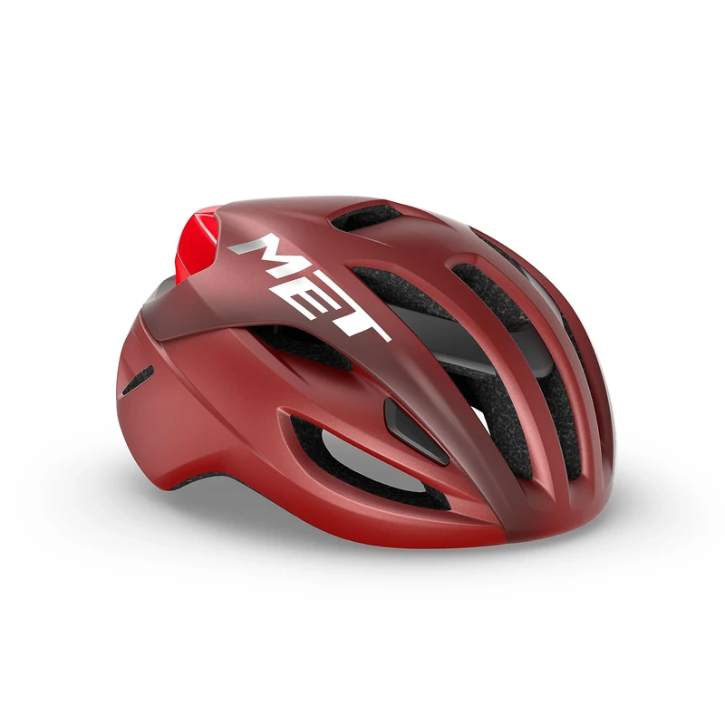 MET Rivale MIPS Road Cycling Helmet, Matt Red Dahlia, Size 56-58cm