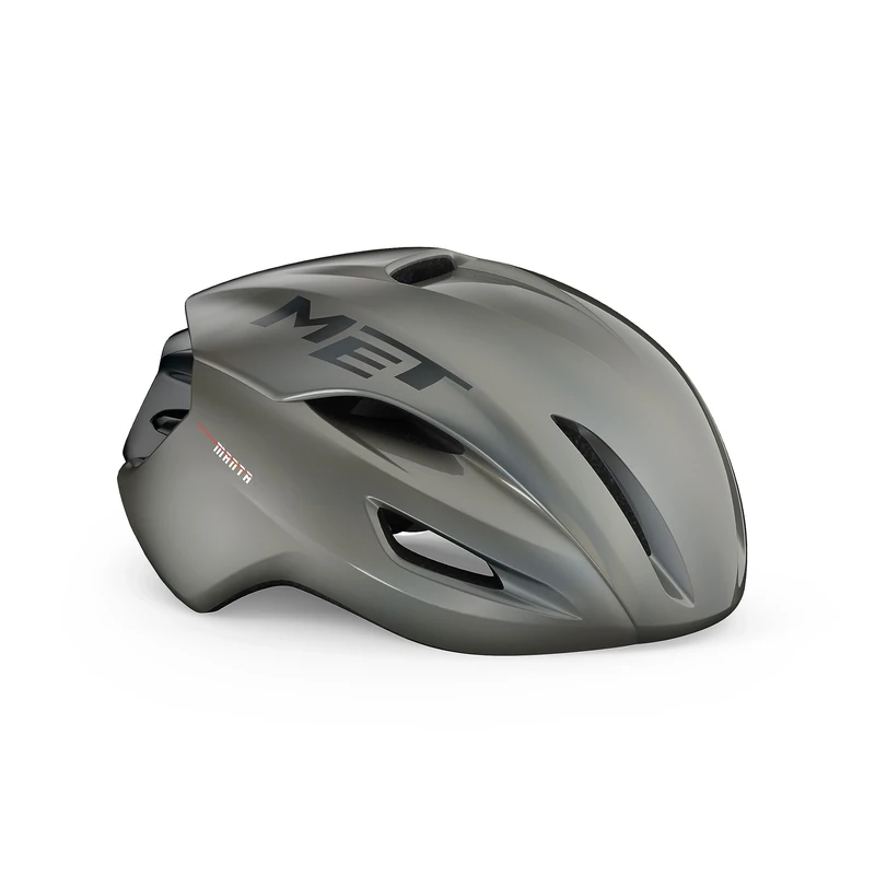 MET Manta MIPS Aero Road Cycling Helmet, Matt Dark Slate Red, Size 52-56cm