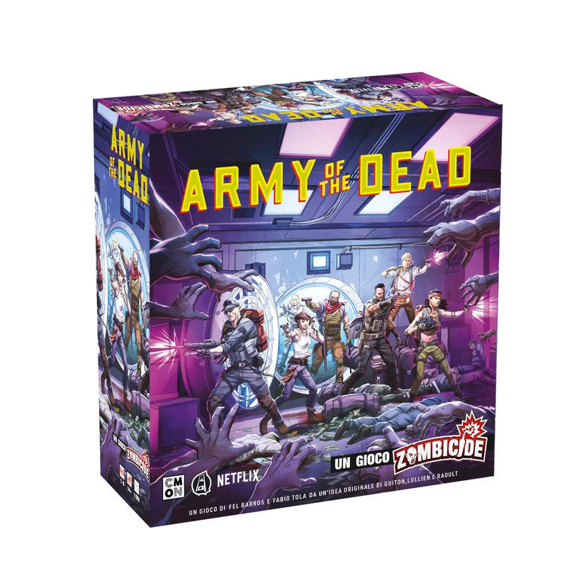 Asmodee: Zombicide Army of the Dead Board Game, 14+ Years, 1-6 Players, Italian Edition - Image 1