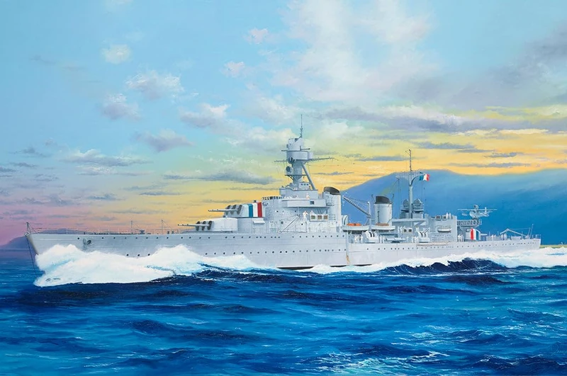 Trumpeter 1:350 - French Light Cruiser Marseillaise