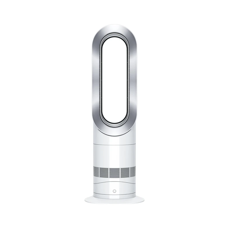 Dyson Hot+Cool Jet Focus AM09 Fan Heater 2-in-1, heats and cools with strong airflow (White/Silver) - Image 1