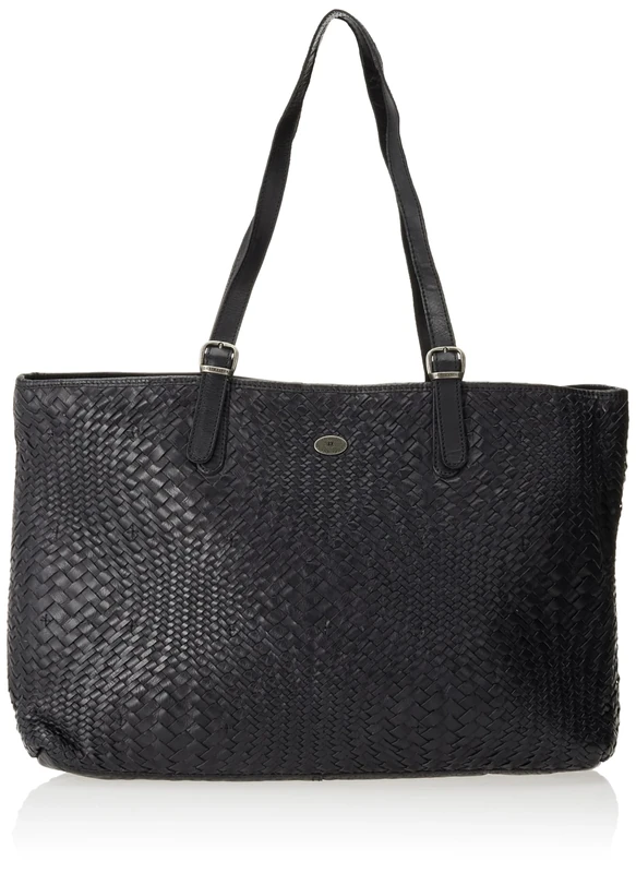 acalmar Women's Shopper, Black, One Size