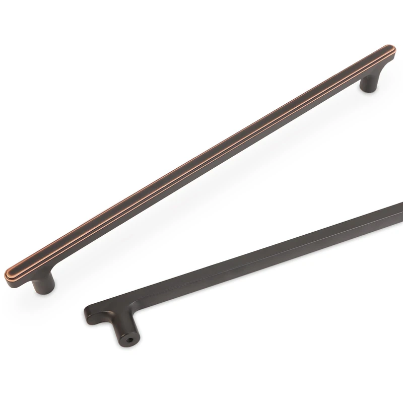COTYKILEY 10 Pack 10 Inch(256mm) Oil Rubbed Bronze Cabinet Handles Kitchen Cabinet Pulls Kitchen Cabinet Hardware