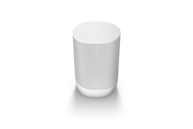 Sonos Move 2, Upgraded inside and out, our most powerful portable speaker delivers heart-pumping stereo sound wherever you want. (White)