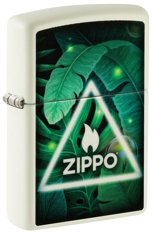 Zippo Windproof Lighter, Nature Design – Glow-in-the-Dark, Colour Image – Refillable, Reusable, Windproof Design – Comes in Gift Box – Made in USA