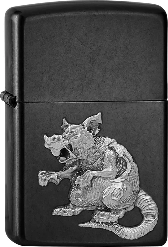 Gray Zombie Rat Emblem 2007787 - Image 1