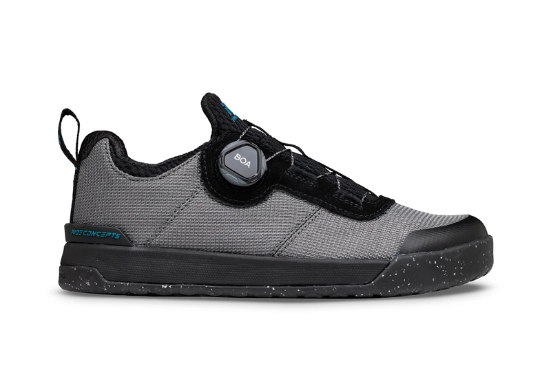 Ride Concepts ACCOMPLICE CLIP BOA WOMENS Charcoal/Tahoe Blue UK 8 - Image 1