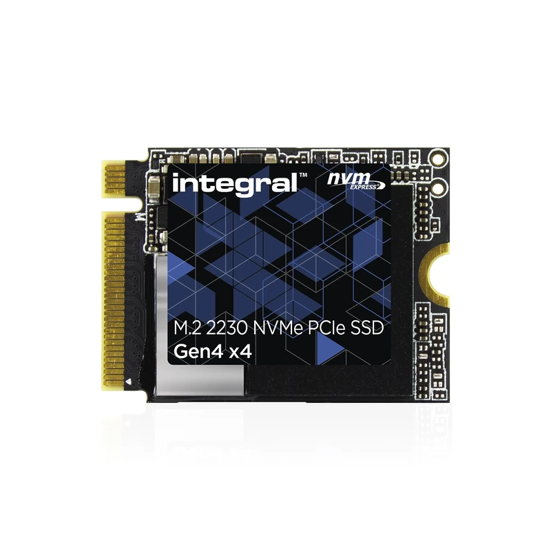 Integral 2TB M.2 NVMe 2230 PCIe Gen4 x4 SSD – READ speed up to 5000MB/s, WRITE speed up to 3200MB/s – Internal Solid State Drive. Valve Steam Deck, Microsoft Surface Pro, PC & laptop compatible