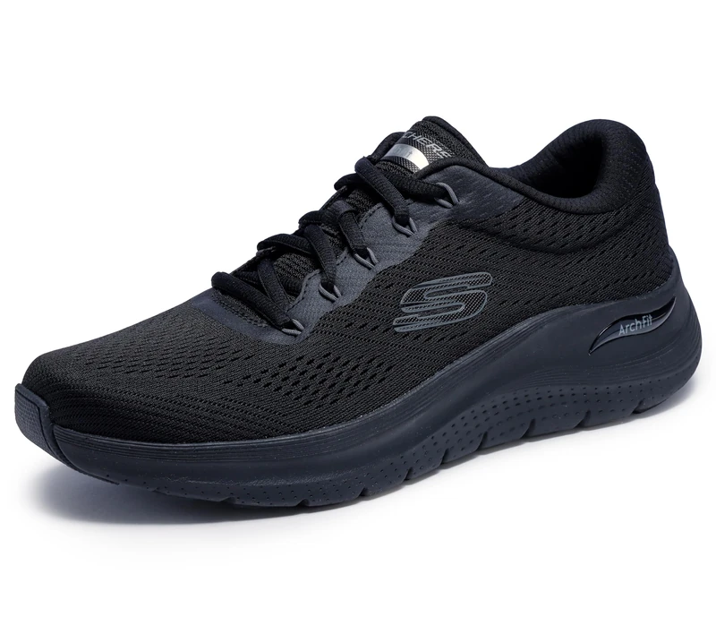 Skechers Men's Arch Fit 2.0 Sneaker, Black, 9 UK - Image 1