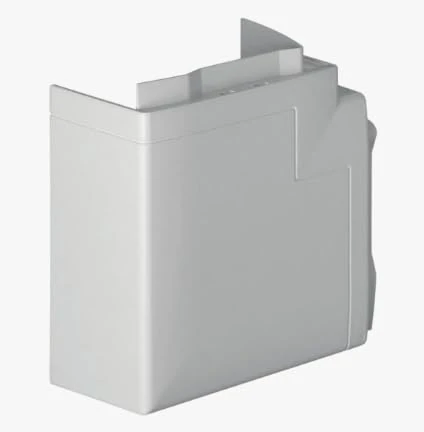 Hager GBD5010059016, Flat Angle Gbd 50X100 White (EAN 4012740015103) - Image 1