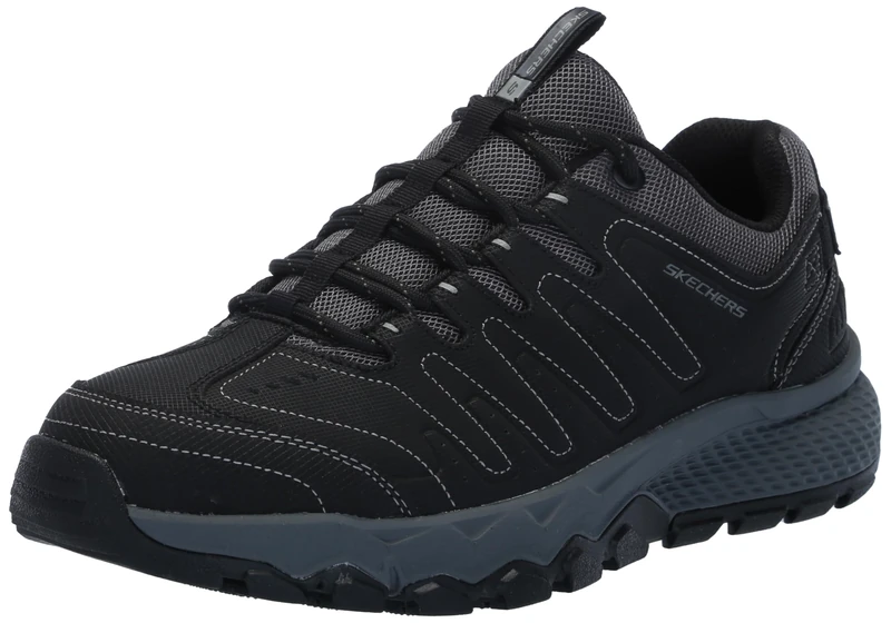 Skechers Men's Dynamite at Sneaker, Black, 7.5