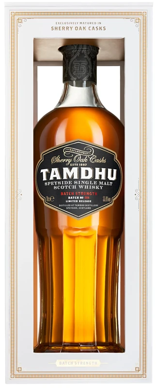 Tamdhu Batch Strength 8 | 70cl 55.8% ABV | Speyside Single Malt Scotch Whisky | Natural Colour | Matured Exclusively in Sherry Casks | Ideal for Gifting and Collecting