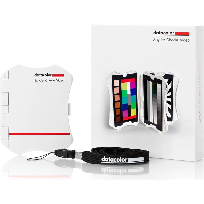 Datacolor Spyder Checkr Video: reference tool and color map for color accuracy in video. Simplify color correction with detailed information in Rec.709