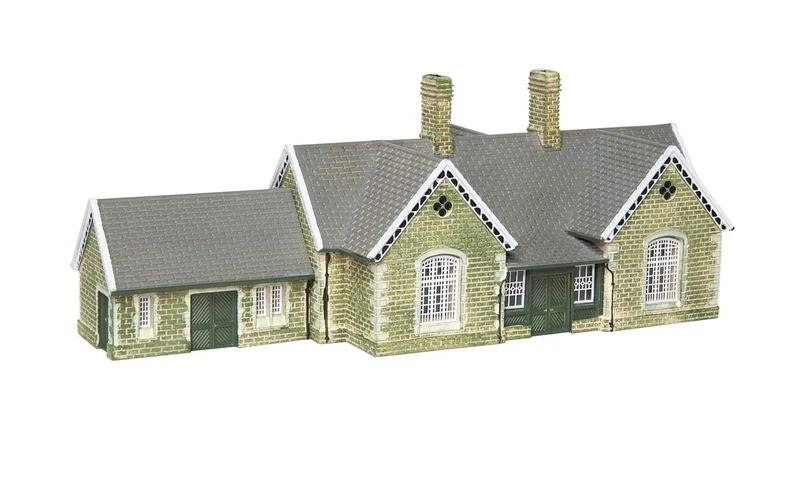 TT120 Hornby TT9002 Settle & Carlisle Dent Station Model Railway TT Gauge Building, Model Train Accessories for Adding Scenery, Dioramas, Woodland, Buildings and More, Diorama Making Kit - 1/120 Scale