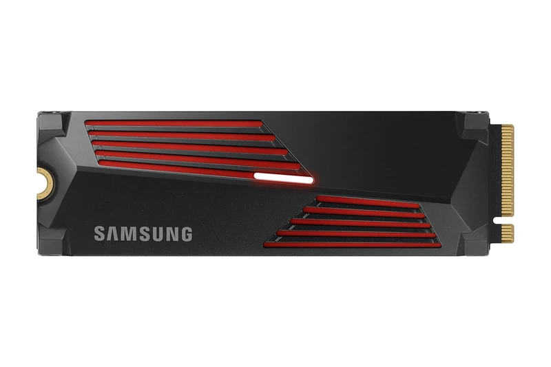 SAMSUNG 990 Pro 4TB PCIe Gen.4 X4 SSD Heatsink, NVMe 2.0, M.2 Internal Hard Drive, Faster Game Speed, Heat Control, Compatible with Playstation5 (MZ-V9P4T0CW) - Image 1