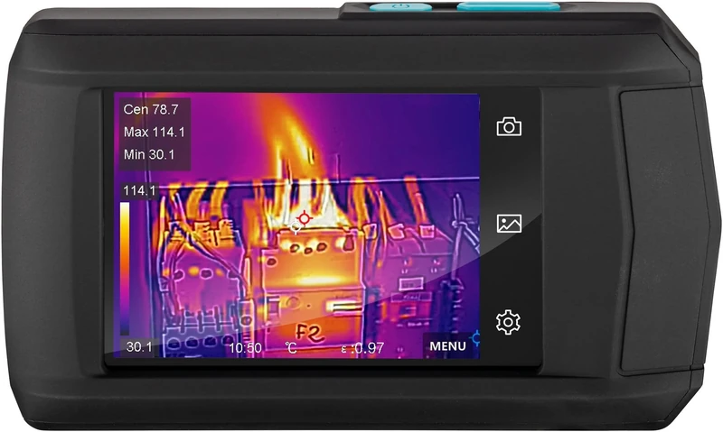 HAZET, 1992-2 Thermal Imager, Versatile Thermal Imager with Heat, Cold and Central Measurement, Versatile, Accurate, Visual Camera 3264 x 2448 Pixels - Image 1