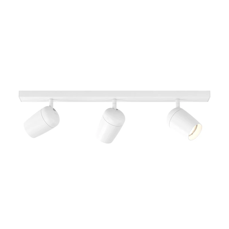 Astro Koto Three Bar Dimmable Indoor Spotlight (Matt White), GU10 LED Lamp, Designed in Britain - 1478014-3 Years Guarantee