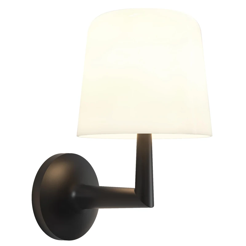 Astro Ella Wall Dimmable Indoor Wall Light (Matt Black), G9 Lamp, Designed in Britain - 1470003-3 Years Guarantee