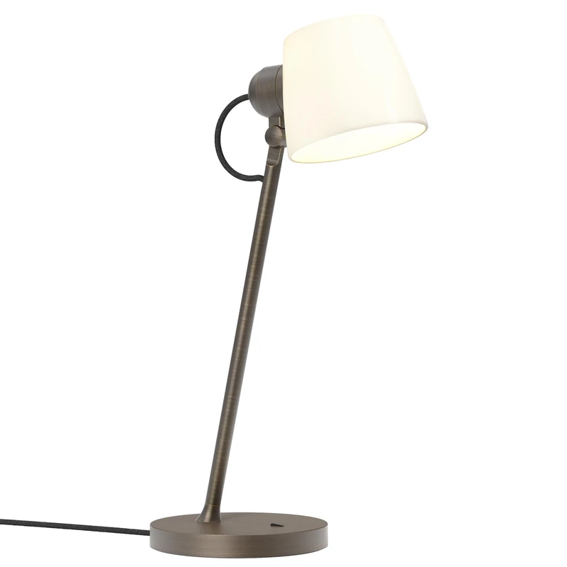 Astro Imari Desk Indoor Table Lamp (Bronze), LED E27/ES Lamp, Designed in Britain - 1460001-3 Years Guarantee