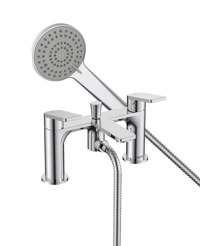 Bristan FRM BSM C Frammento Bath Shower Mixer 2 Hole, Chrome Plated
