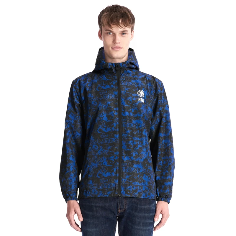 Inter Giacca Jacket, Exclusive Rain Collection, Black, XS-S