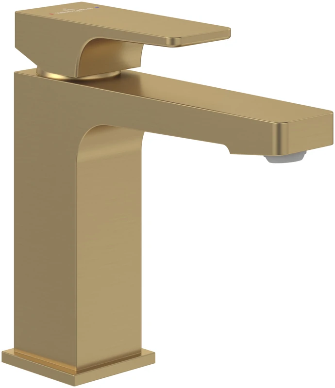 Villeroy & Boch Architectura Square Washbasin Tap - Brushed Gold